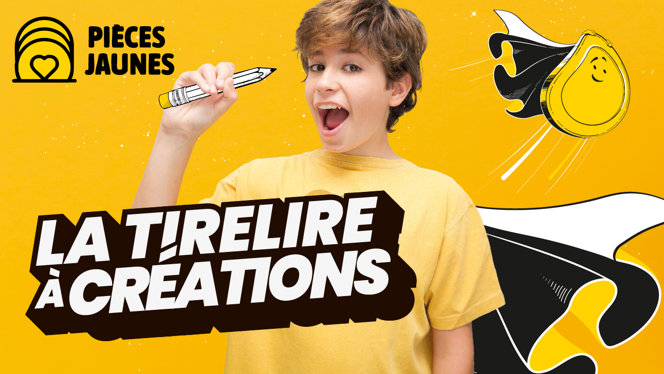 Une création = 1€ reversé à l'association