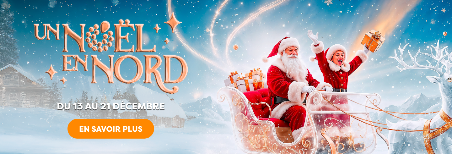 Découvrez la magie de Noël du 13 au 21 décembre dans votre centre commercial Aushopping Grande Synthe