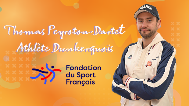 Mécénat Thomas athlète dunkerquois