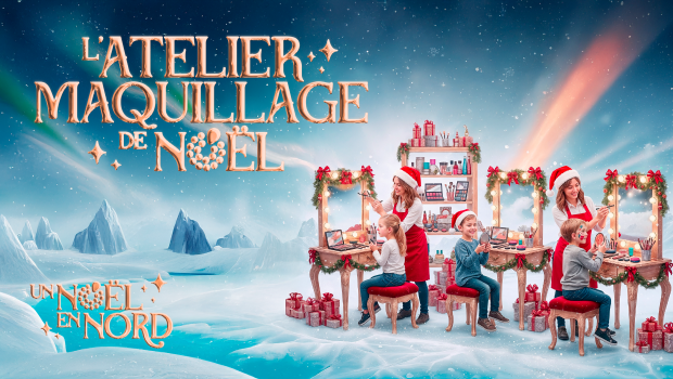 Venez profiter de notre atelier maquillage de Noël !
